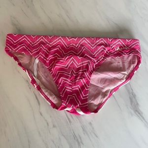 Charlie by MZ Swim Brief 
Size Small
Pink speedo
Brand: Charlie by MZ